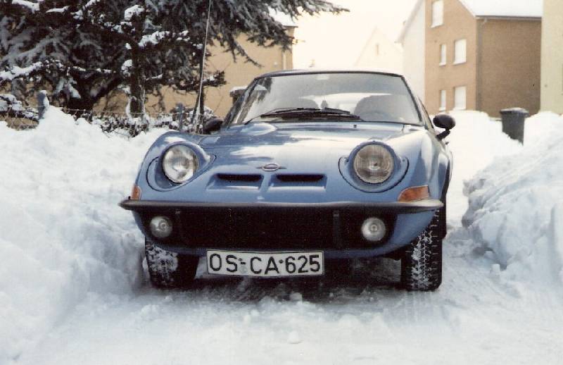 MARTINS RANCH Opel GT Januar 1985 